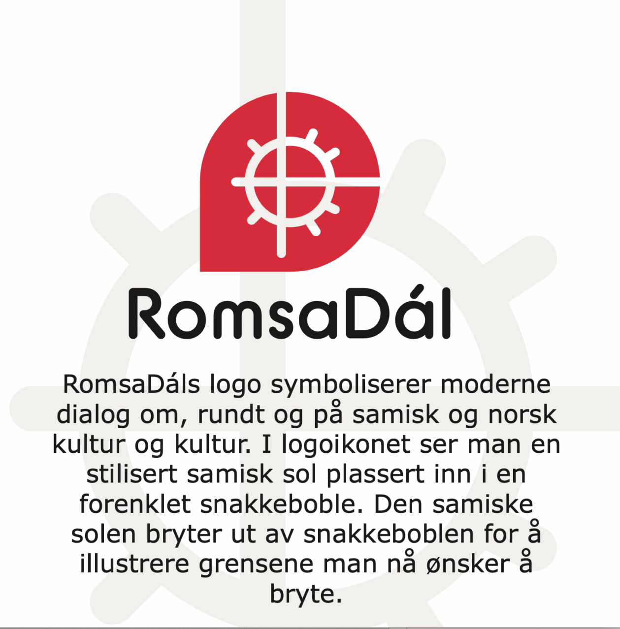 RomsaDál logo og betydning
